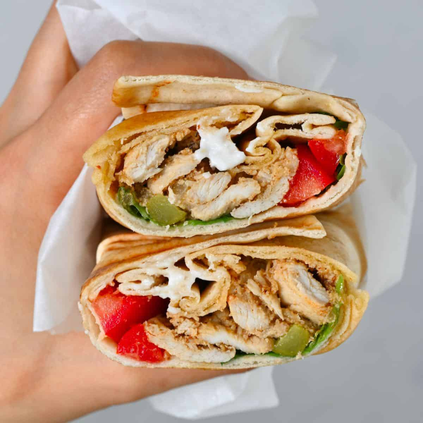 CHICKEN SHAWARMA WRAP